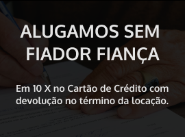 Alugamos sem fiador fiança